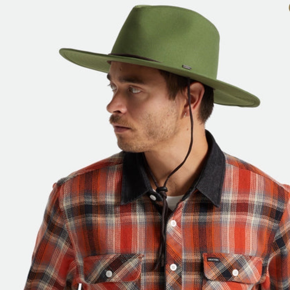 BRIXTON FIELD UTILITY HAT CLOVER GREEN‎ SIZE SMALL